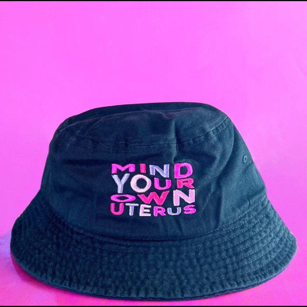 Mind Your Own Uterus Bucket Hat